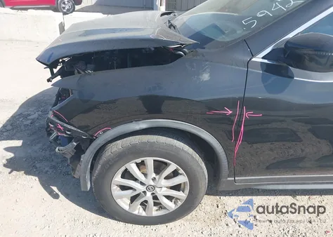 2017 Nissan Rogue Sv z USA, uszkodzony, nr VIN KNMAT2MV3HP594227